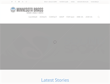 Tablet Screenshot of mnbrass.org